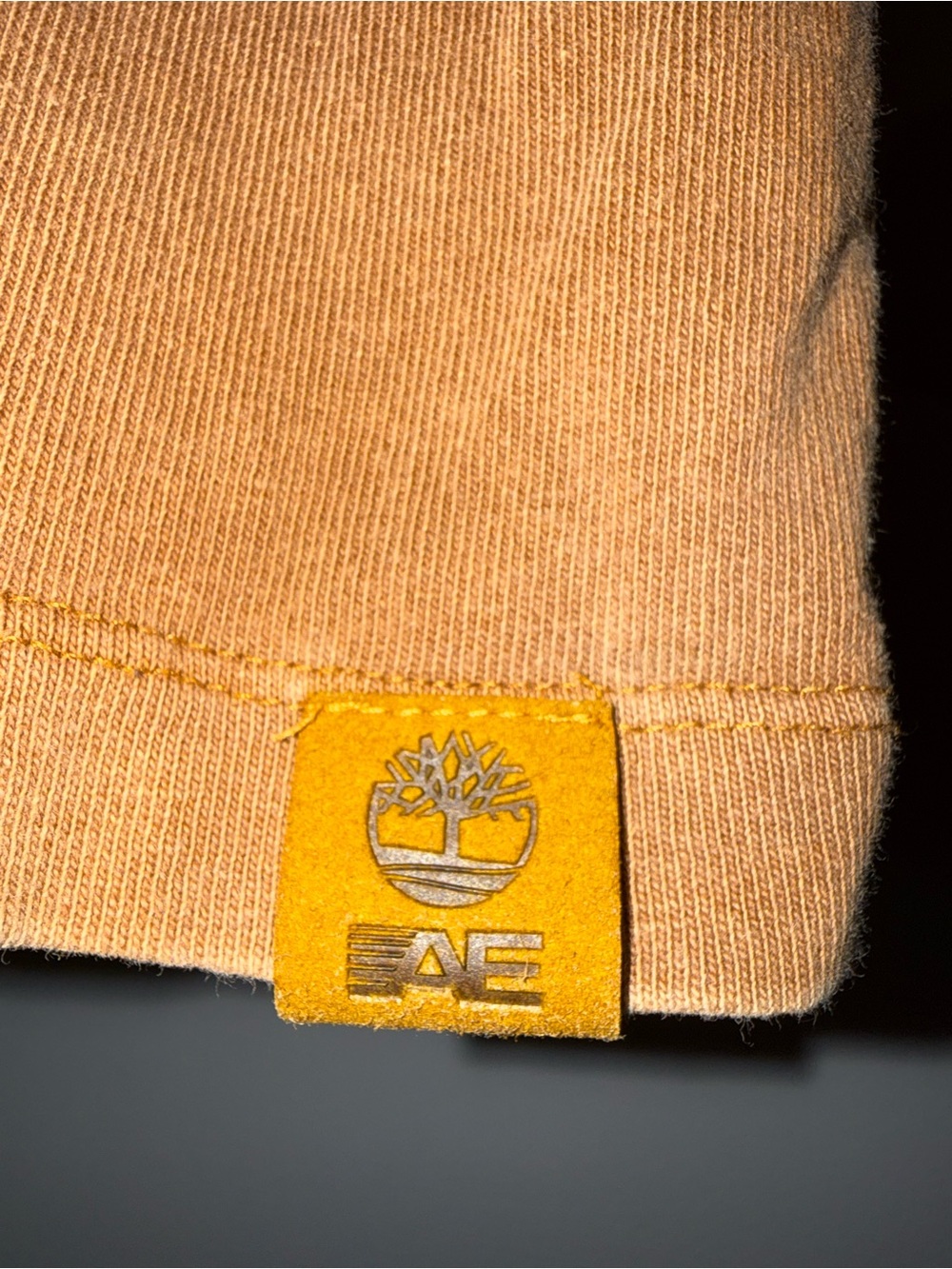 American Eagle X Timberland Collab Brown Short-Sleeve Graphic Tee - Picture 4 of 5